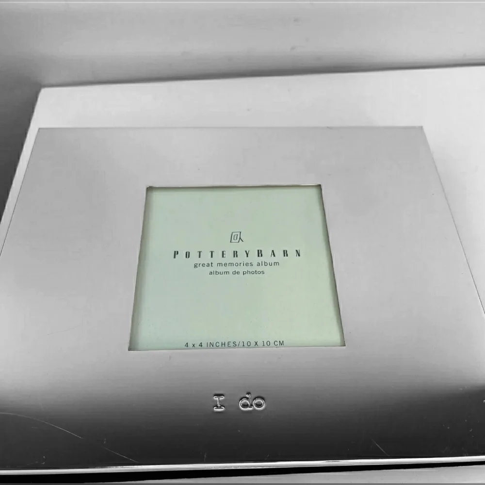 Pottery Barn Silver Plated Great Memories 